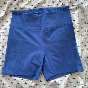 Girlfriend Collective Run Shorts Blue L